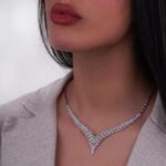 گردنبند نقره مجلسی شمیم سیلور 1000015132 - Image 2