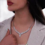 سرویس نقره زنانه لوکس نگین‌مارکیز شمیم سیلور10155 - Image 8