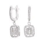 سرویس نقره زنانه 925 با نگین زیرکونیا شمیم سیلور 1015104 - Image 2