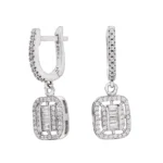 گوشواره نقره زنانه باگت شمیم سیلور 10015115