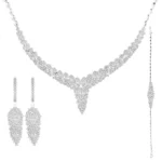 سرویس نقره زنانه لوکس نگین‌مارکیز شمیم سیلور10155