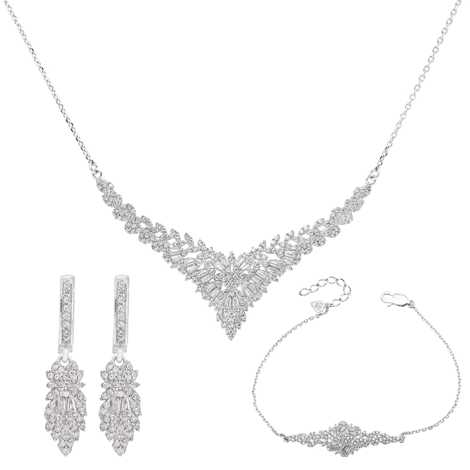 1015122 سرویس نقره مجلسی زنانه شمیم سیلور 1015122 - Image 1