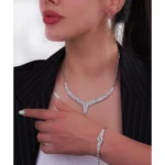 سرویس نقره زنانه لوکس نگین‌مارکیز شمیم سیلور10155 - Image 2