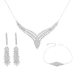 سرویس نقره زنانه طرح پر شمیم سیلور 10159