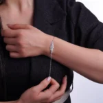 دستبند نقره زنانه شمیم سیلور مدل 100015119 - Image 3