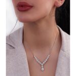 گردنبند نقره با نگین زیرکونیا شمیم سیلور 1000015146 - Image 2