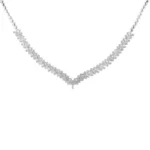 گردنبند نقره طرح باگت شميم سيلور 1001544