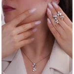 نیم‌ست نقره زنانه میکروست 10150035 - Image 2