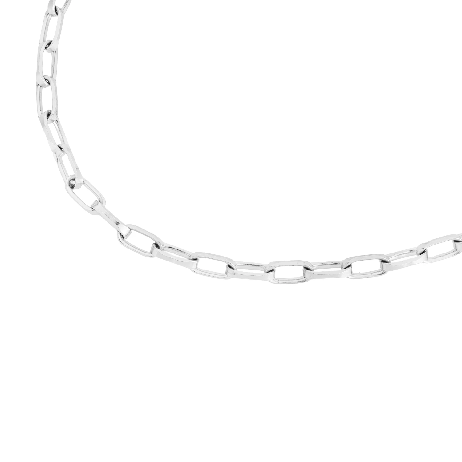 131000000096 37.52 زنجیر نقره مردانه فیگارو درشت کلاسیک 131000000096 - Image 1