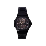 ساعت استیل اسکلتون مشکی شمیم سیلور163000000740