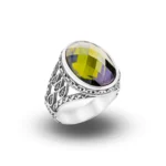 انگشتر نقره مردانه نگین فست شمیم سیلور 231000000062