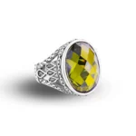 انگشتر نقره مردانه نگین فست شمیم سیلور 231000000062 - Image 2