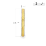 النگو نقره طلایی عیار 925 - Image 6
