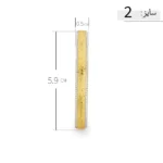 النگو نقره طلایی عیار 925 - Image 7