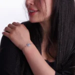 دستبند نقره با سنگ‌های زیرکونیا 200 - Image 3