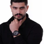 ساعت مردانه مشکی نقره‌ای شمیم سیلور163000000660 - Image 3