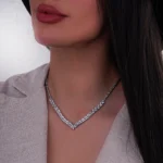 گردنبند نقره طرح باگت شميم سيلور 1001544 - Image 2