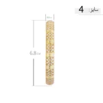 النگو نقره زنانه طرح نقش خورشید مجلسی عیار 925 - Image 6