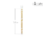 النگو نقره زنانه طرح موجین دو رنگ عیار 925 - Image 10