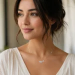 گردنبند نقره زنانه مدل CNE G28 - Image 4