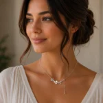گردنبند نقره زنانه مدل CNE G26 - Image 4