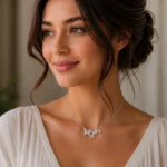 گردنبند نقره زنانه مدل CNE G22 - Image 3