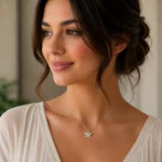 گردنبند نقره زنانه مدل CNE G21 - Image 3