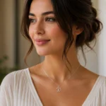 گردنبند نقره زنانه مدل CNE G19 - Image 4