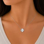 گردنبند نقره زنانه مدل CNE G08 - Image 2