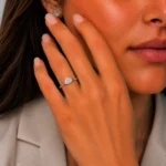 انگشتر نقره زنانه مدل AWO-N11 - Image 3