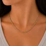گردنبند نقره زنانه مدل CNE G14 - Image 2