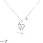 گردنبند نقره زنانه مدل CNE G24 - Image 3
