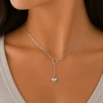 گردنبند نقره زنانه مدل CNE G11 - Image 2