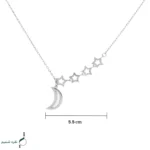 گردنبند نقره زنانه مدل CNE G25 - Image 4