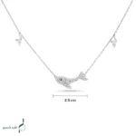 گردنبند نقره زنانه مدل CNE G28 - Image 3