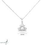 گردنبند نقره زنانه مدل CNE G18 - Image 3