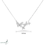 گردنبند نقره زنانه مدل CNE G22 - Image 4