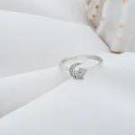 انگشتر نقره زنانه مدل AWO-N15 - Image 2