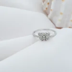 انگشتر نقره زنانه مدل AWO-N12 - Image 2