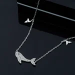 گردنبند نقره زنانه مدل CNE G28 - Image 2