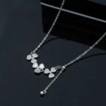 گردنبند نقره زنانه مدل CNE G26 - Image 2