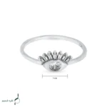 انگشتر نقره زنانه مدل AWO-N11 - Image 4