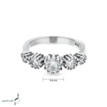 انگشتر نقره زنانه مدل AWO-N13 - Image 4