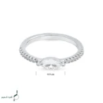 انگشتر نقره زنانه مدل AWO-N14 - Image 4