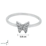 انگشتر نقره زنانه مدل AWO-N07 - Image 5