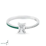 انگشتر نقره زنانه مدل AWO-N05 - Image 4