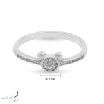انگشتر نقره زنانه مدل AWO-N06 - Image 5