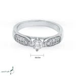 انگشتر نقره زنانه مدل AWO-N01 - Image 4