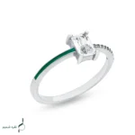 انگشتر نقره زنانه مدل AWO-N05
