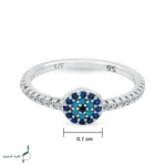 انگشتر نقره زنانه مدل AWO-N02 - Image 4